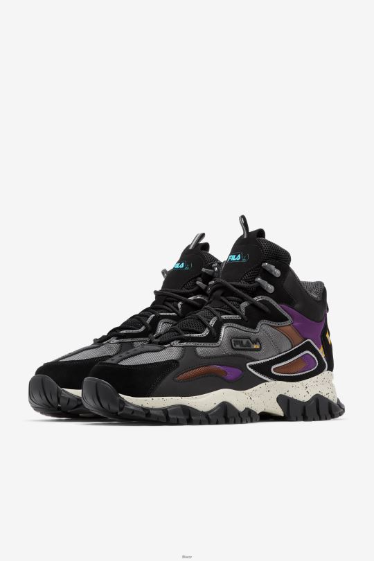 fila pánský ray tracer tr 2 mid black/purple/pelican 0668L163 černá/fialová/pelikán FILA
