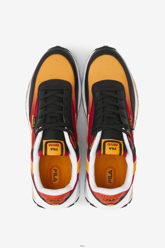 fila pánské renno černá/červená/zlatá 0668L31 černá/červená/zlatá FILA