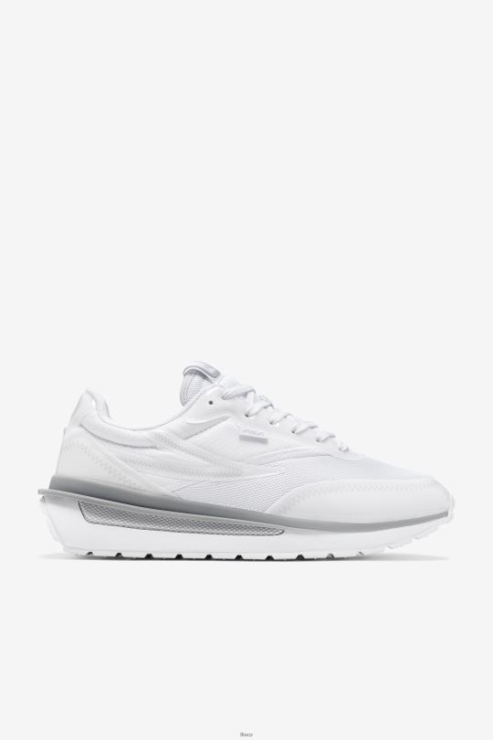 fila pánské renno záplatované bílá/glacier grey 0668L43 bílá/ledovcově šedá FILA