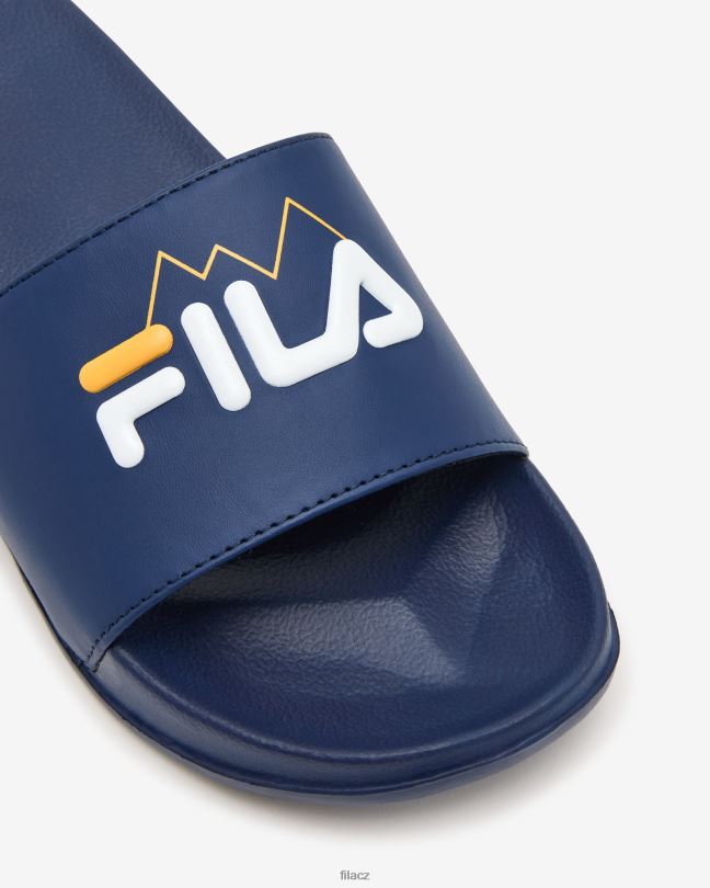 fila unisex fila seceda slide námořnická/oranžová 0668L2695 námořnická/oranžová FILA