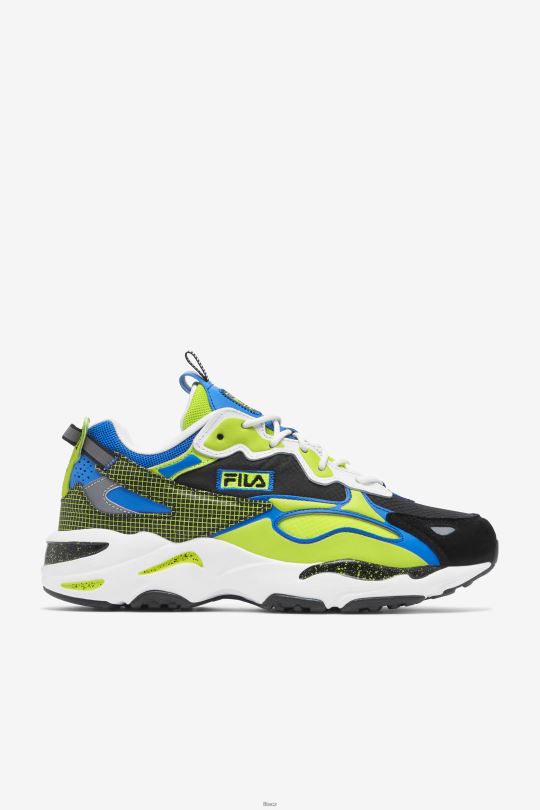 fila white/black/lime punch pánské ray tracer apex 0668L16 bílá/černá/limetková punč FILA