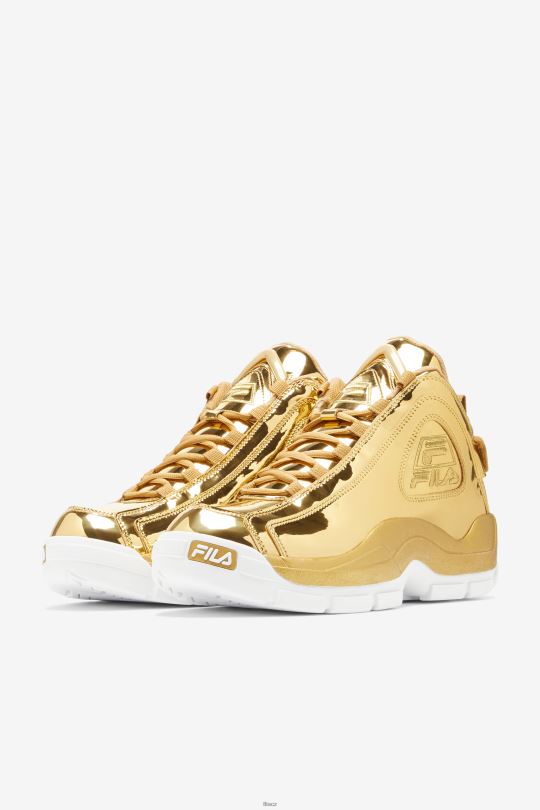 grant hill 2 metalická metalická zlatá fila 0668L83 kovové zlaté FILA
