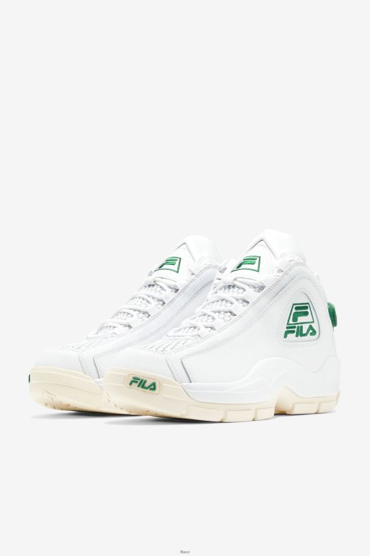 grant hill 2 tkaná bílá/gardenia/amazon fila 0668L77 bílá/gardénie/amazonka FILA