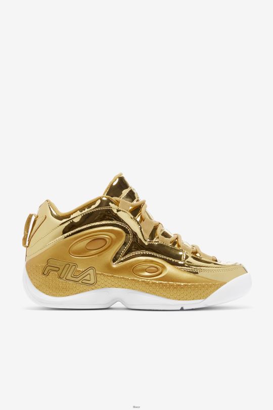 grant hill 3 metalická fila metalická zlatá 0668L86 kovové zlaté FILA