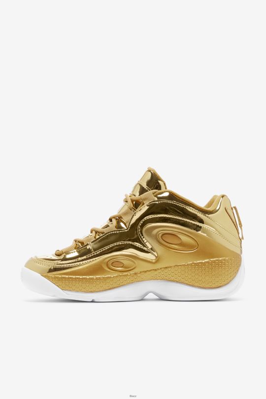grant hill 3 metalická fila metalická zlatá 0668L86 kovové zlaté FILA