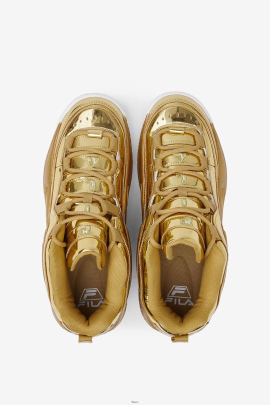 grant hill 3 metalická fila metalická zlatá 0668L86 kovové zlaté FILA