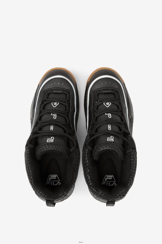 grant hill 3 tkaná fila černá/gardénie/gum 0668L80 černá/gardénie/žvýkačka FILA