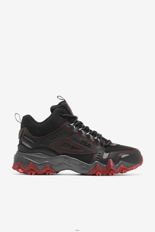 pánský dubmont tr mid black/red fila 0668L65 Černá červená FILA