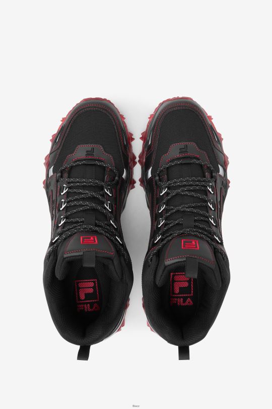 pánský dubmont tr mid black/red fila 0668L65 Černá červená FILA