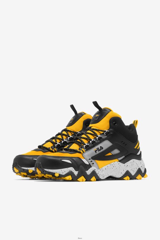 pánský dubmont tr mid fila gold/black/glacier grey 0668L14 zlatá/černá/ledovcová šedá FILA