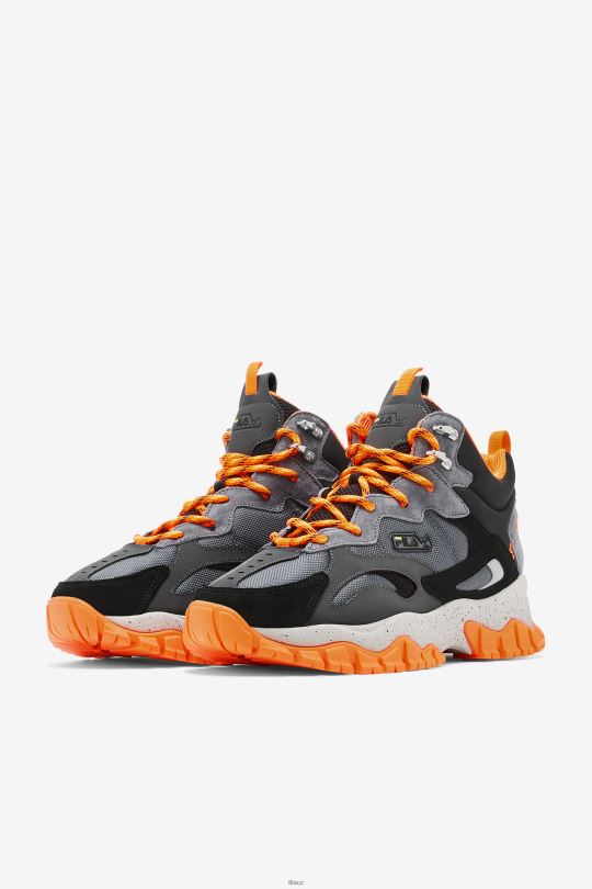 pánský ray tracer tr 2 mid fila castlerock/black/orange 0668L92 castlerock/černá/oranžová FILA