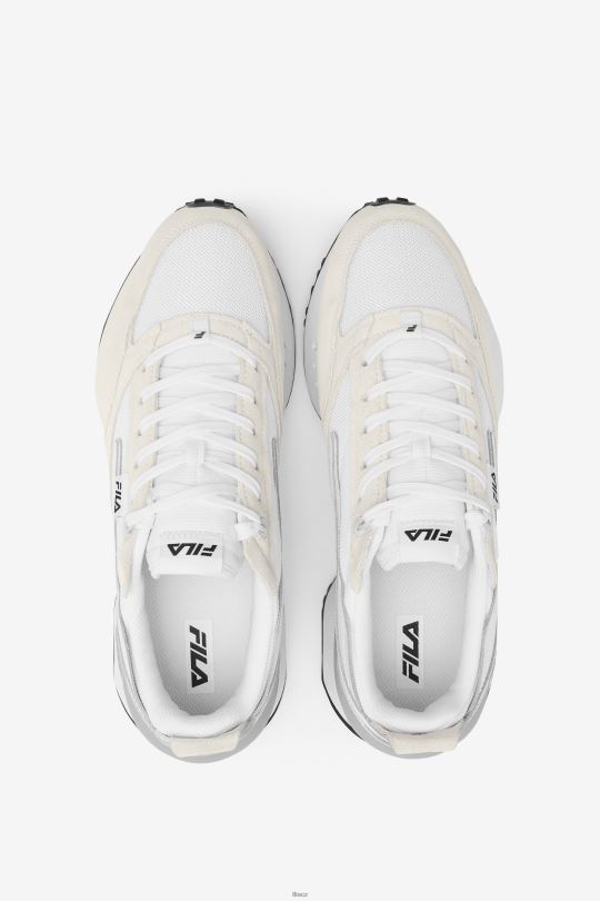 pánské renno n-generation patched fila white/glacier grey 0668L44 bílá/ledovcově šedá FILA