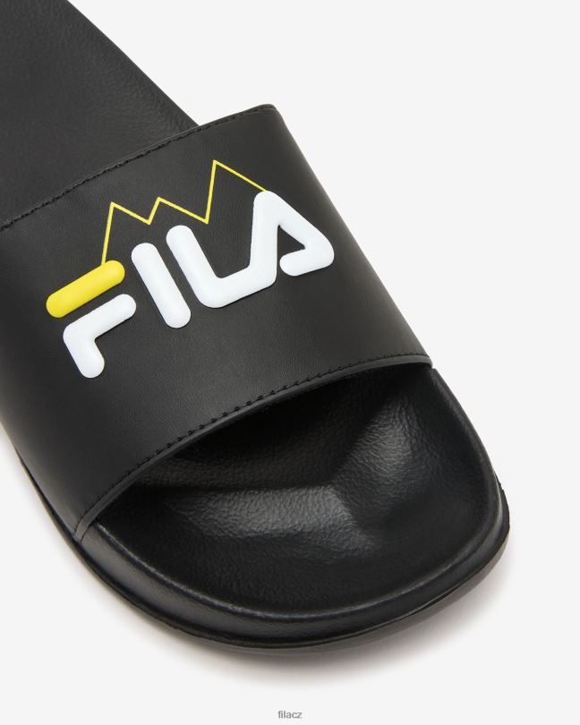 unisex fila seceda slide černo/žlutá fila 0668L2693 černá/žlutá FILA
