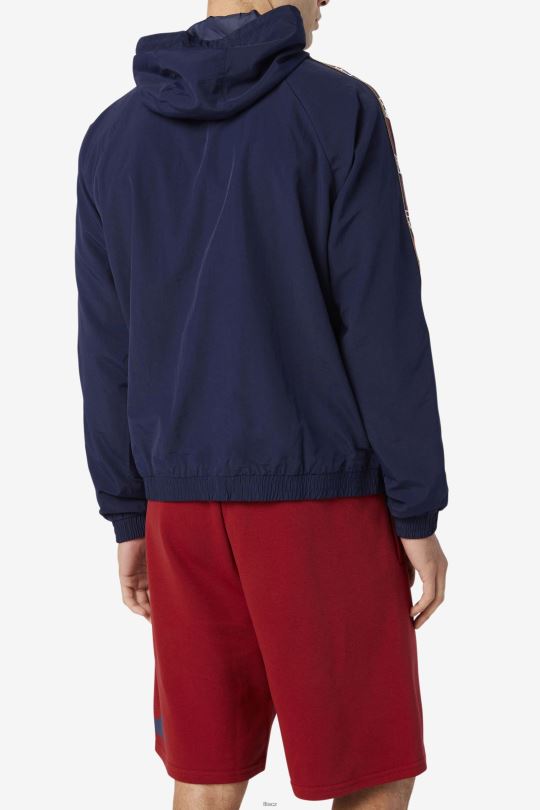 Fila peacoat cameron větrná bunda na 1/2 zip 0668L856 peacoat FILA
