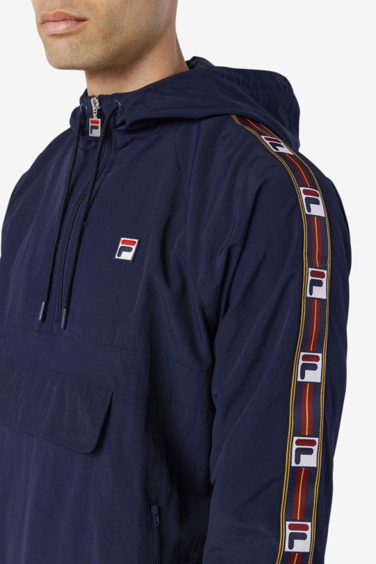 Fila peacoat cameron větrná bunda na 1/2 zip 0668L856 peacoat FILA