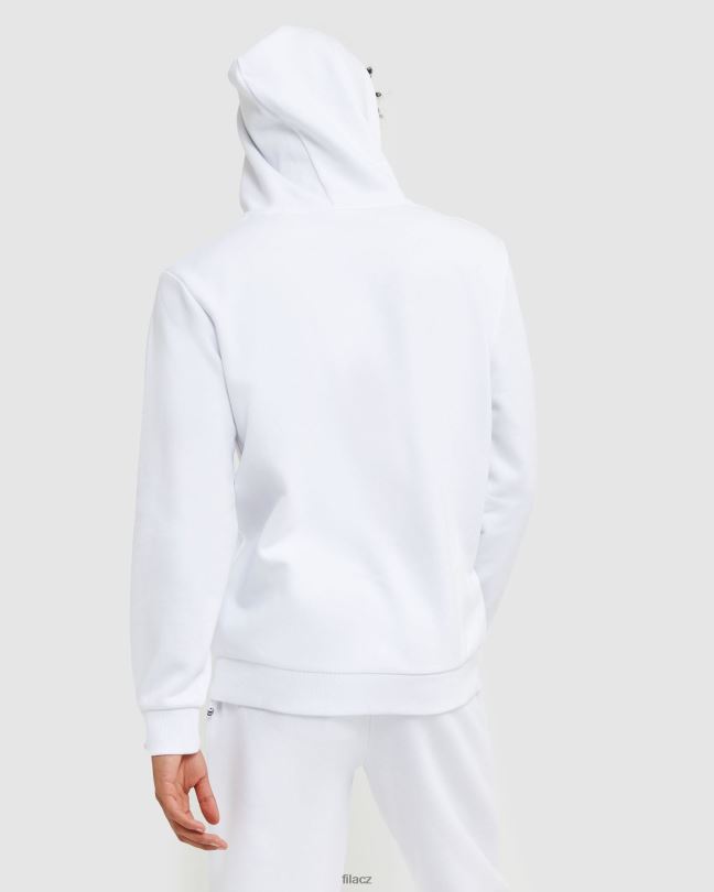 bílá fila klasická unisex bunda na zip 0668L2499 bílý FILA