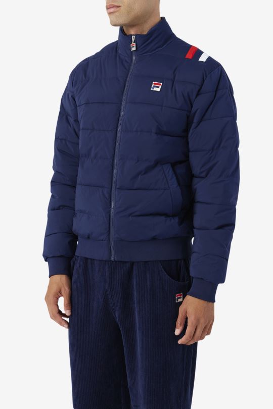 bunda fila navy brody puffer 0668L766 námořnictvo FILA