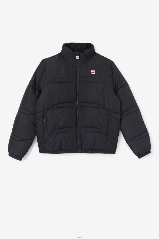 elias puffer jacket černá fila 0668L797 Černá FILA