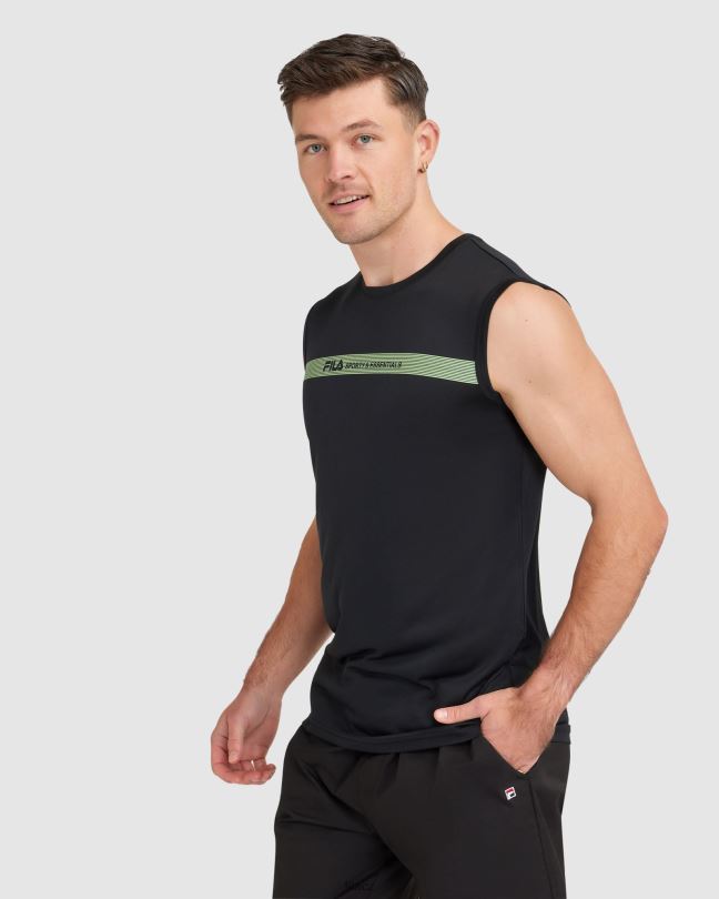 černá fila pánské caleb qdry tank 0668L2427 Černá FILA