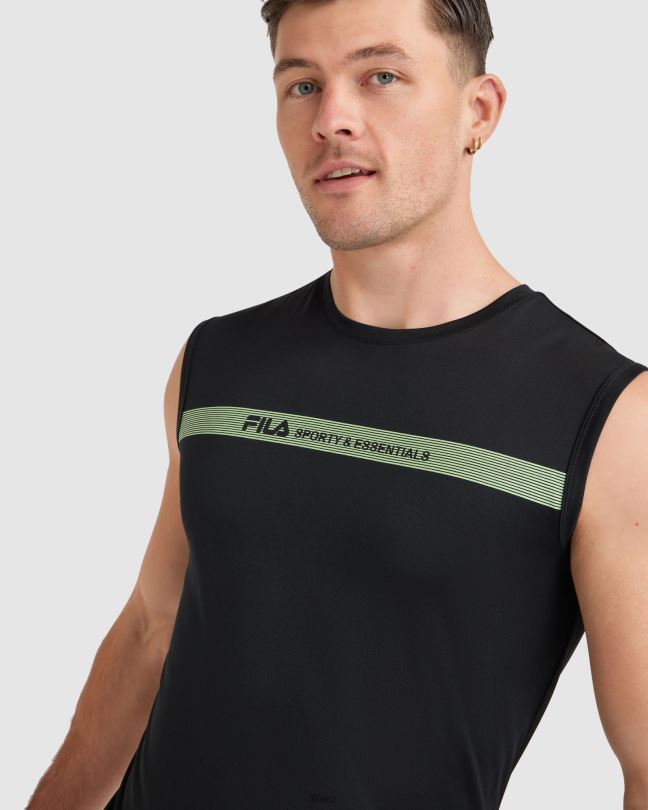černá fila pánské caleb qdry tank 0668L2427 Černá FILA