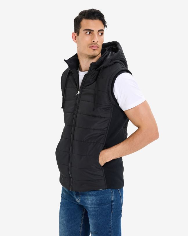 černá fila pánská julio puff vesta 0668L2649 Černá FILA