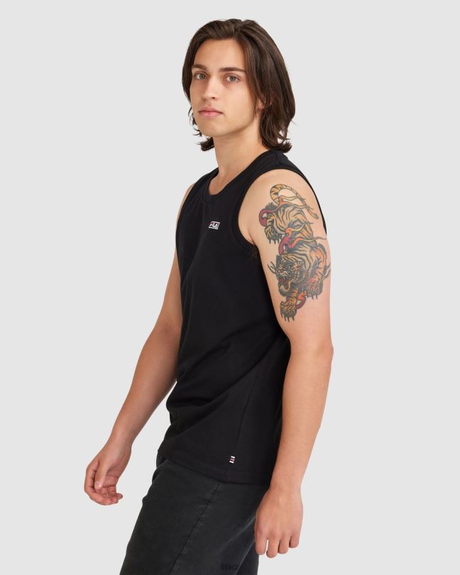 černé pánské cian tank fila 0668L2346 Černá FILA