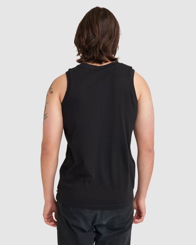 černé pánské cian tank fila 0668L2346 Černá FILA