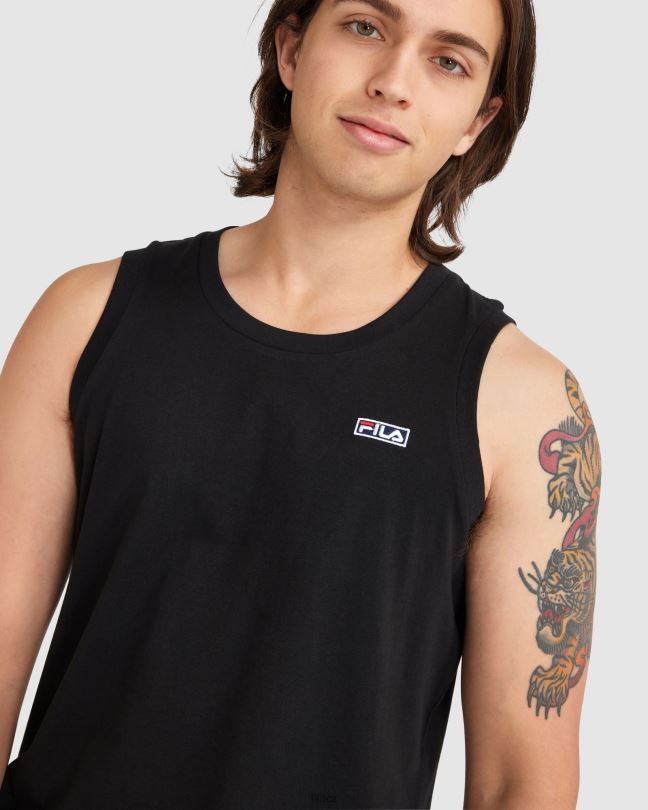 černé pánské cian tank fila 0668L2346 Černá FILA
