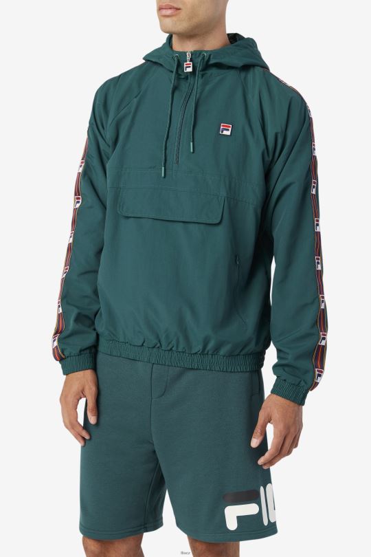 červen bug fila cameron větrovka na 1/2 zip 0668L855 červnová chyba FILA