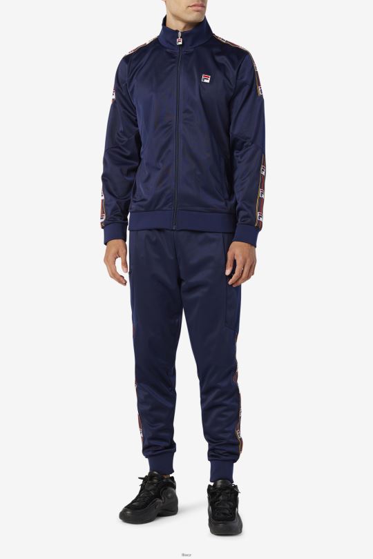 fila carson trať bunda peacoat 0668L865 peacoat FILA