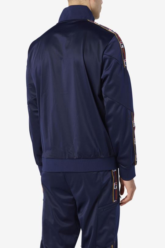 fila carson trať bunda peacoat 0668L865 peacoat FILA