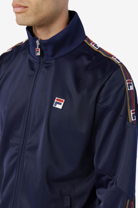 fila carson trať bunda peacoat 0668L865 peacoat FILA