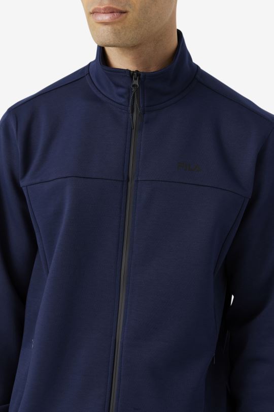 fila gonal bunda na zip peacoat/černá 0668L871 peacoat/black FILA