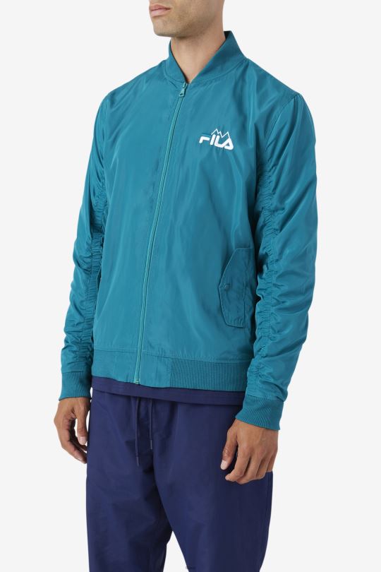 fila mav bomber bunda deep lake 0668L769 hluboké jezero FILA
