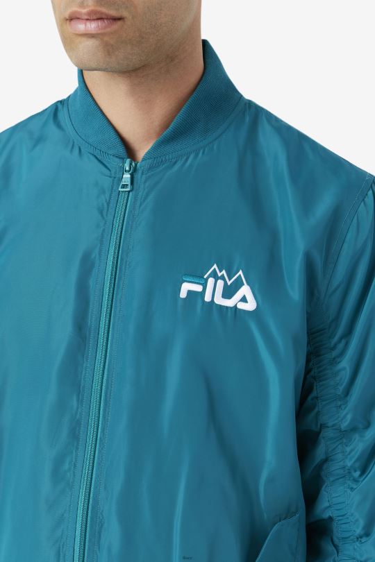 fila mav bomber bunda deep lake 0668L769 hluboké jezero FILA