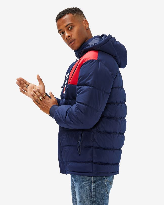 fila new navy pánská castilo puff bunda 0668L2452 nové námořnictvo FILA
