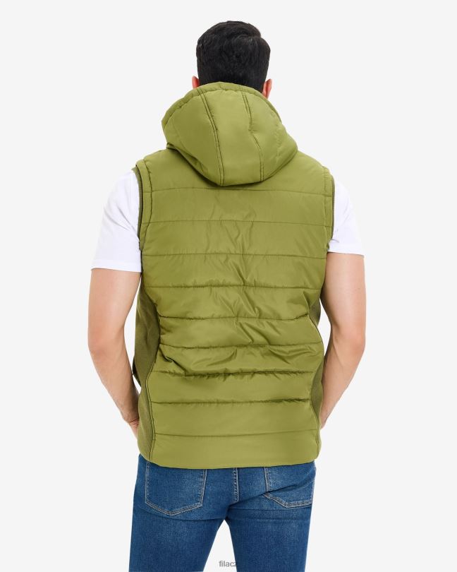 fila olivová pánská julio puff vesta 0668L2650 olivový FILA