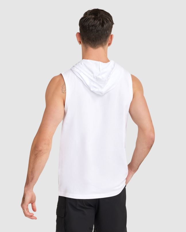 fila pánské blake tílko s kapucí bílé 0668L2425 bílý FILA