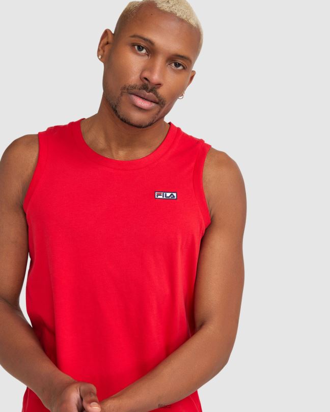 fila pánský cian tank červený 0668L2353 Červené FILA