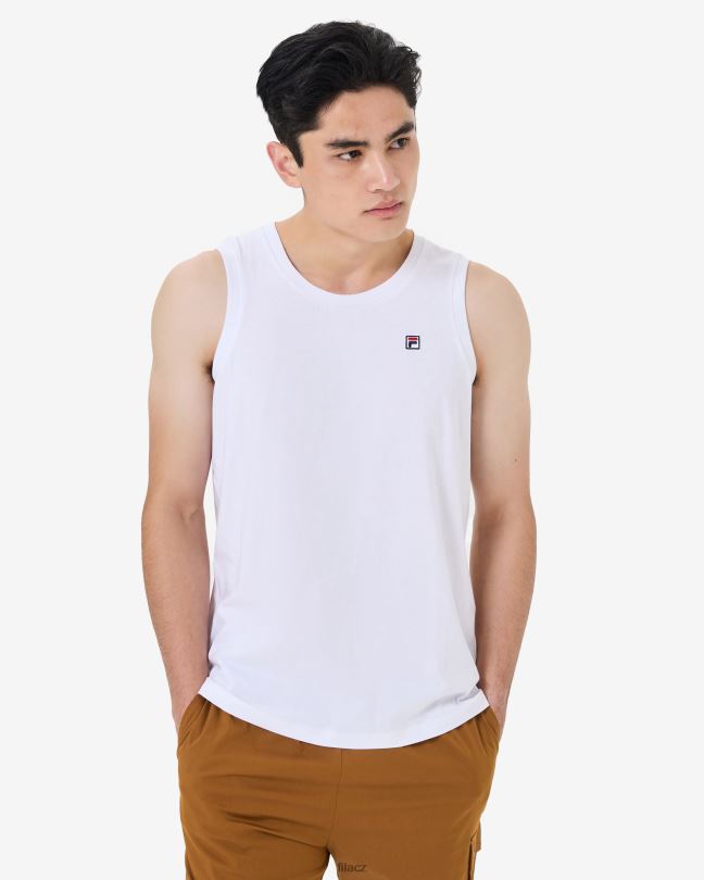 fila pánský dědický odznak tank bílý 0668L2563 bílý FILA