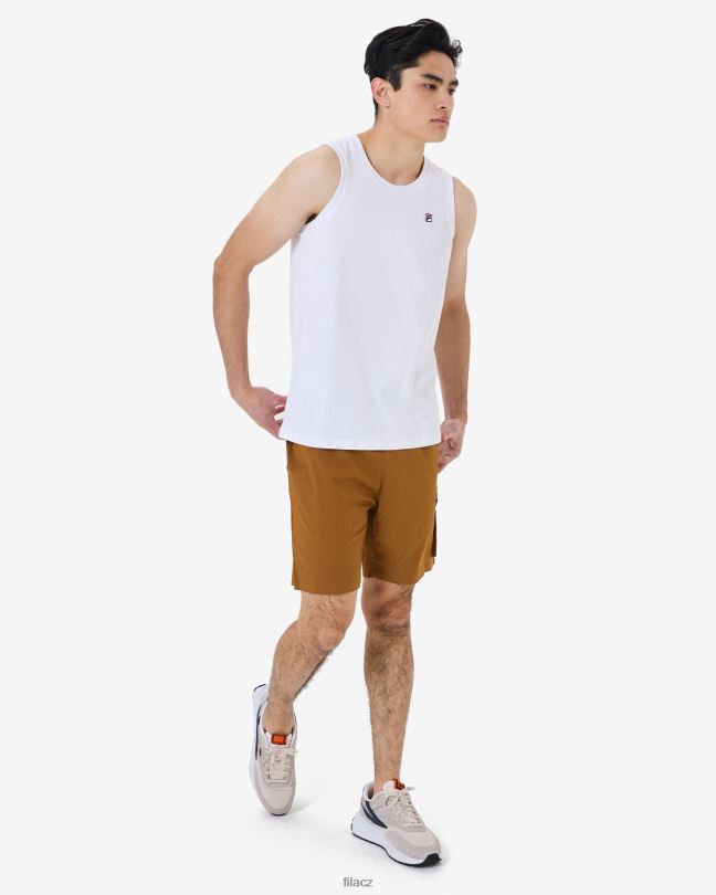 fila pánský dědický odznak tank bílý 0668L2563 bílý FILA