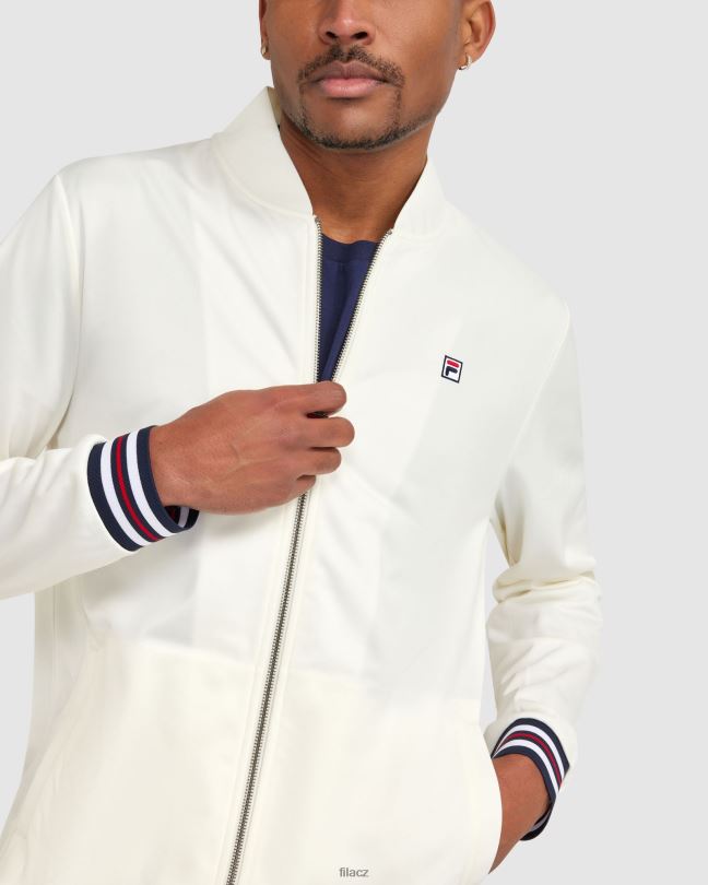 fila pánská wyatt bunda bílá 0668L2383 bílý FILA