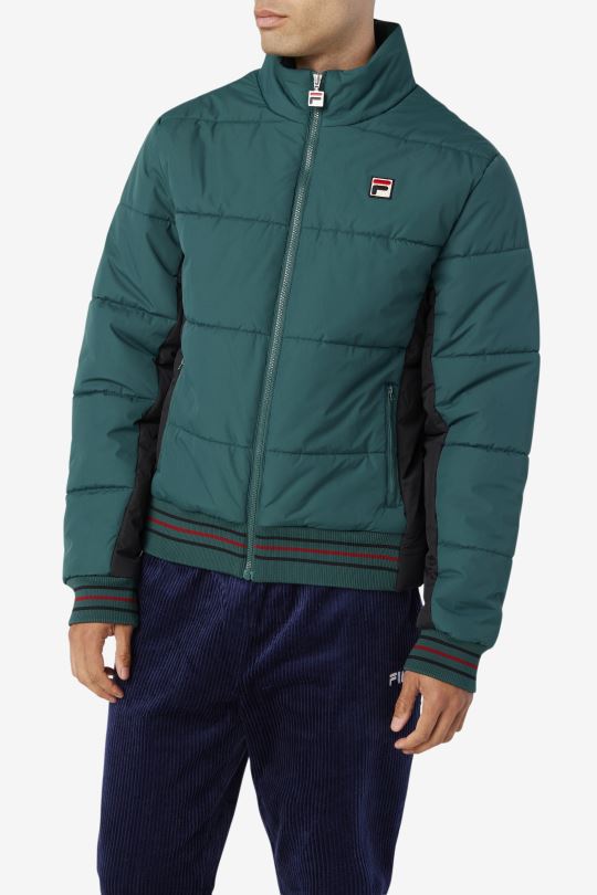 fila watson puffer bunda june bug/černá 0668L793 červnová chyba/černá FILA