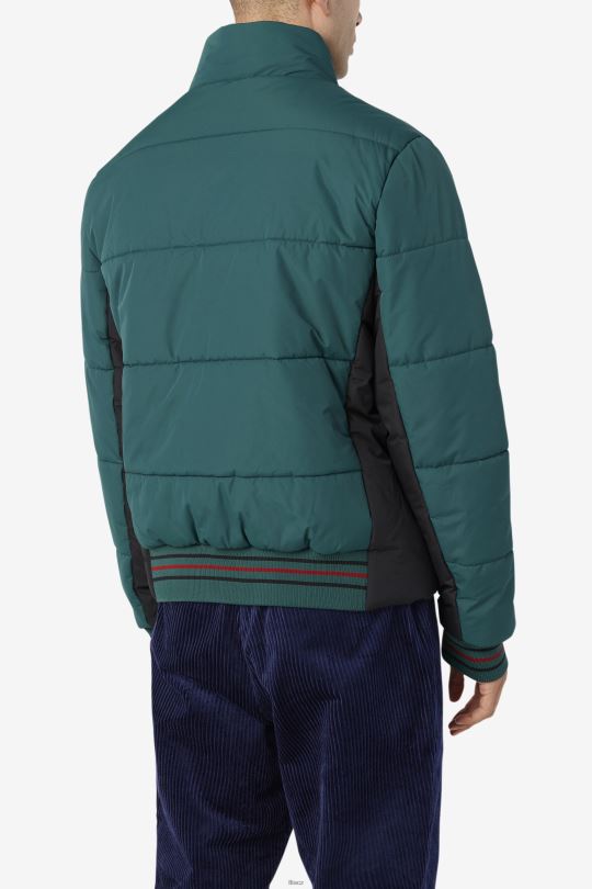 fila watson puffer bunda june bug/černá 0668L793 červnová chyba/černá FILA