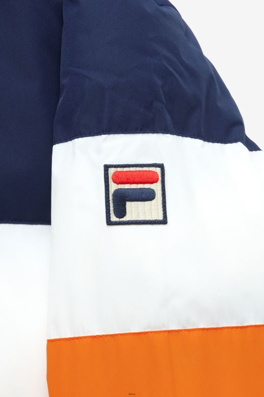 giovanni puffa bunda fila peacoat/bílá/sluneční oranžová/červená 0668L782 peacoat/bílá/sluneční oranžová/červená FILA