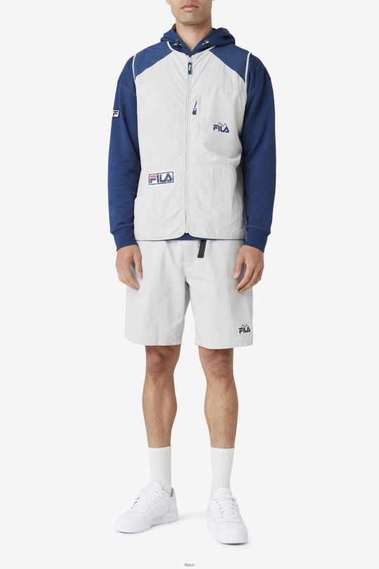 kamenná/námořnická/třešňová vesta fila hansi 0668L885 stone/navy/cherry rajče FILA