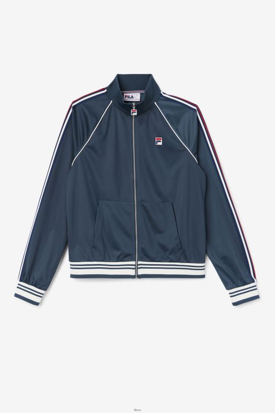 lavin track jacket fila teal 0668L854 modrozelená FILA