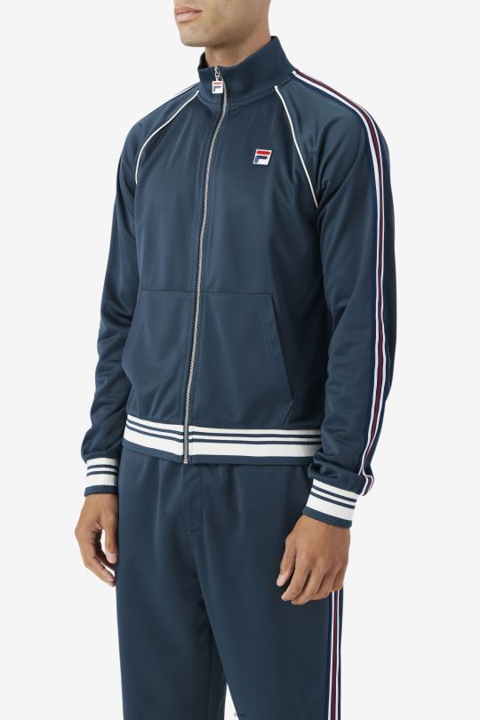 lavin track jacket fila teal 0668L854 modrozelená FILA