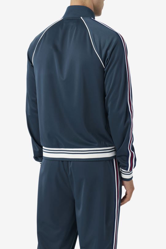 lavin track jacket fila teal 0668L854 modrozelená FILA
