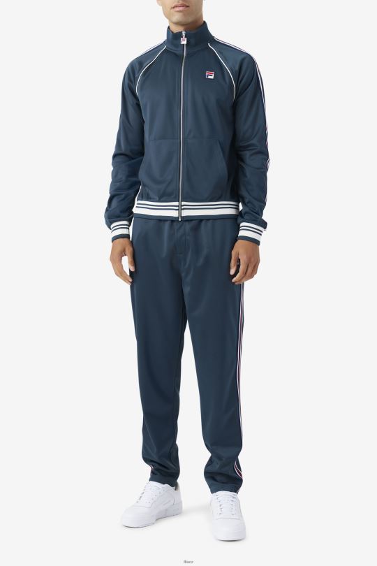 lavin track jacket fila teal 0668L854 modrozelená FILA